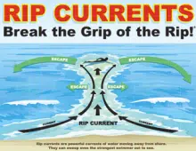 Rip Current Safety Tips