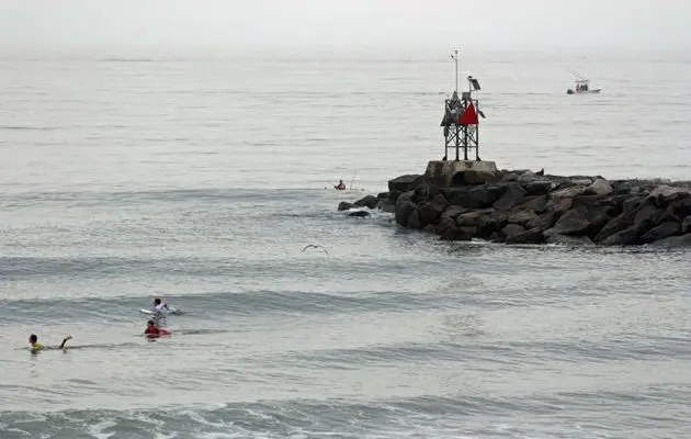 1st Street Jetty Surfers