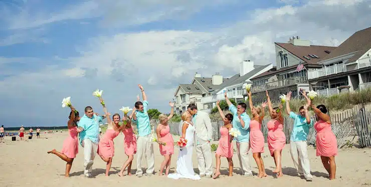 With miles of coastline to choose from, you can have whatever kind of beach wedding you want!