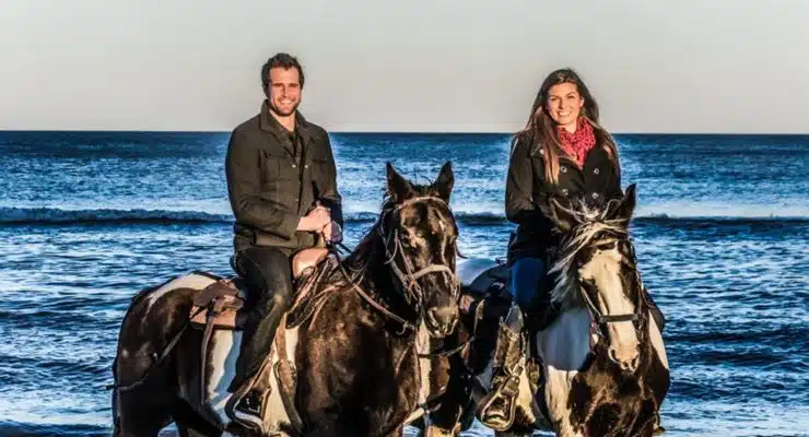 Virginia Beach Horseback during the holidays