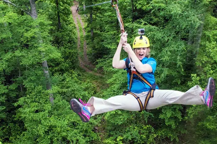 Adventure Park at the Aquarium - ZIP LINE