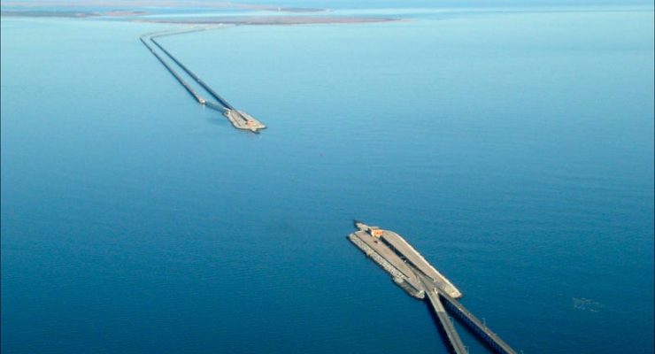 The Chesapeake Bay Bridge Tunnel - Virginia Beach, VA