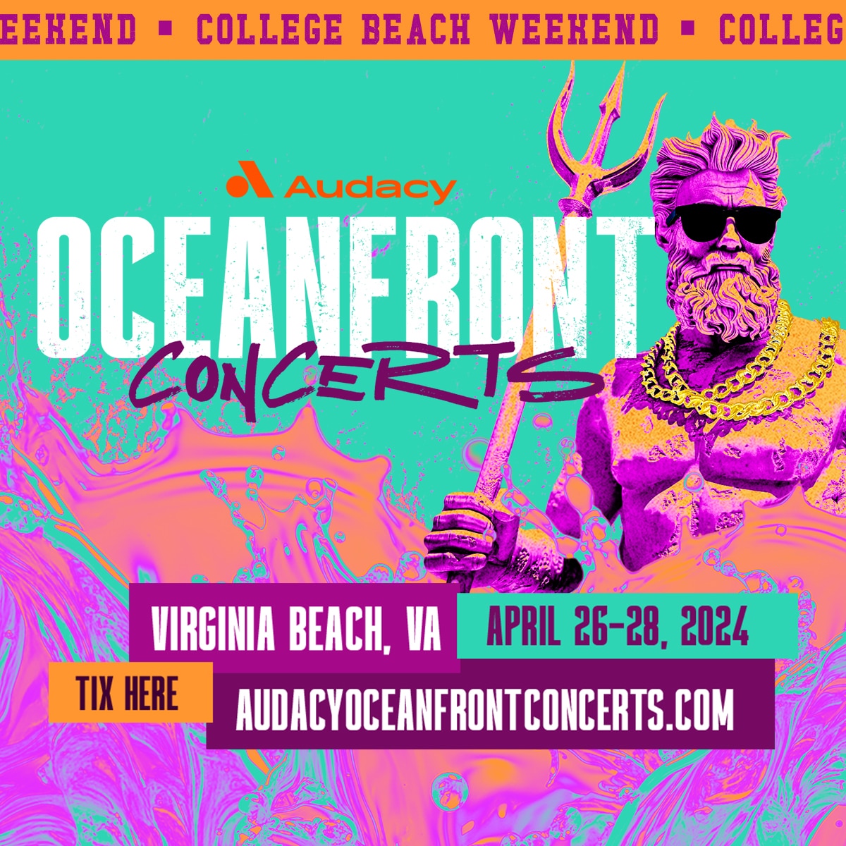 Audacy Oceanfront Concerts Event Virginia Beach, VA